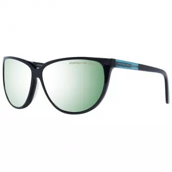PORSCHE DESIGN dámske slnečné okuliare P8588-61A - čierny rám, sivé sklá, 61/13/135 mm
