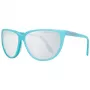 PORSCHE DESIGN dámske slnečné okuliare P8588-61B obdĺžnikový kovový rám strieborná/palladium sivé šošovky 61/13/135 mm