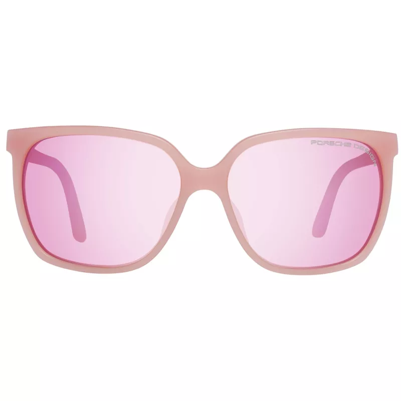 PORSCHE DESIGN dámske slnečné okuliare P8589-60D zlatý kovový rám sivé gradientové sklá 60/15/135 mm