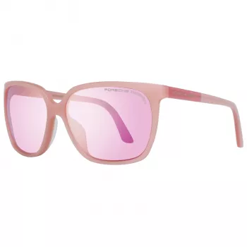 PORSCHE DESIGN dámske slnečné okuliare P8589-60D zlatý kovový rám sivé gradientové sklá 60/15/135 mm