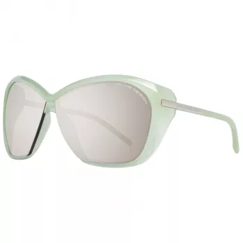 Porsche Design dámske slnečné okuliare P8603-66B zlaté/hnedé pilot aviator 66/7/115 mm