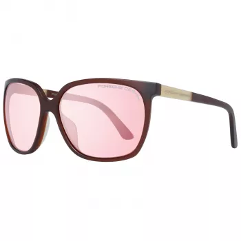 PORSCHE DESIGN dámske slnečné okuliare P8589-60B čierna/sivá 60/15/135 mm