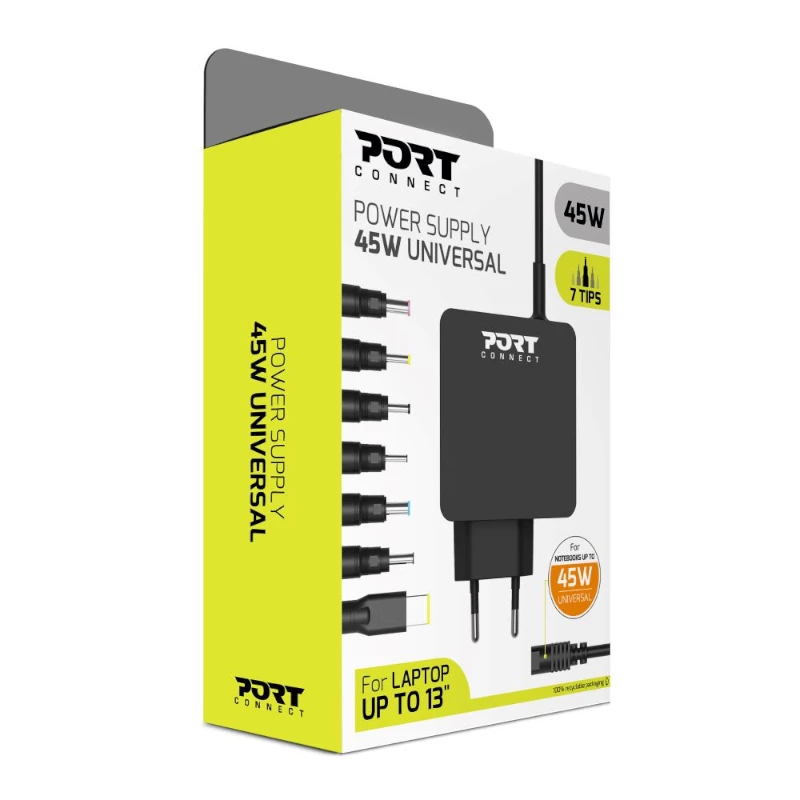 Port Connect 45W Univerzálny napájací zdroj pre notebook