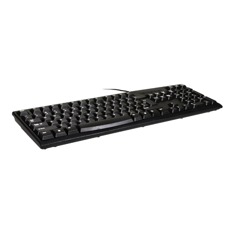 Port Connect Office Budget káblová klávesnica - čierna