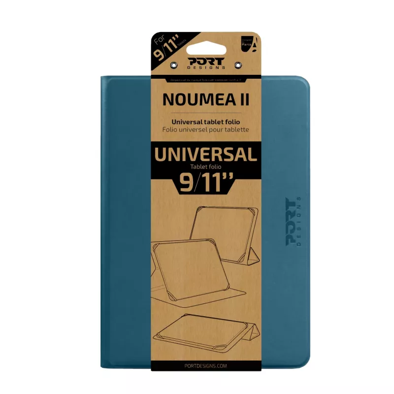 Port Designs Noumea II univerzálne folio puzdro na tablet pre 9-11 palcové tablety - modrá (201328)