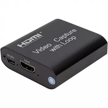 POWER PLANT CA914142 HDMI zachytávacie zariadenie 4K 30Hz USB 3.0