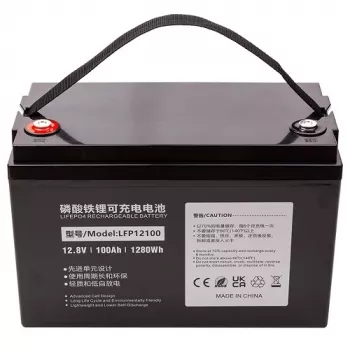 POWER PLANT LiFePO4 batéria 12.8V 100Ah – 1280Wh Deep Cycle s integrovaným BMS