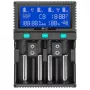 POWER PLANT, LLC AA620173 inteligentná 4-kanálová univerzálna nabíjačka pre Li-Ion, LiFePO4, NiMH, NiCd
