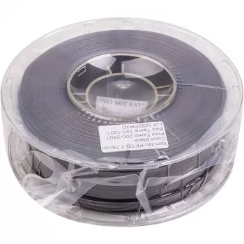 POWER PLANT, LLC PETG 3D tlačový filament, 1,75mm, 1kg, čierna