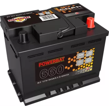 POWERBAT L2 12V 60Ah AGM Start-Stop autobatéria