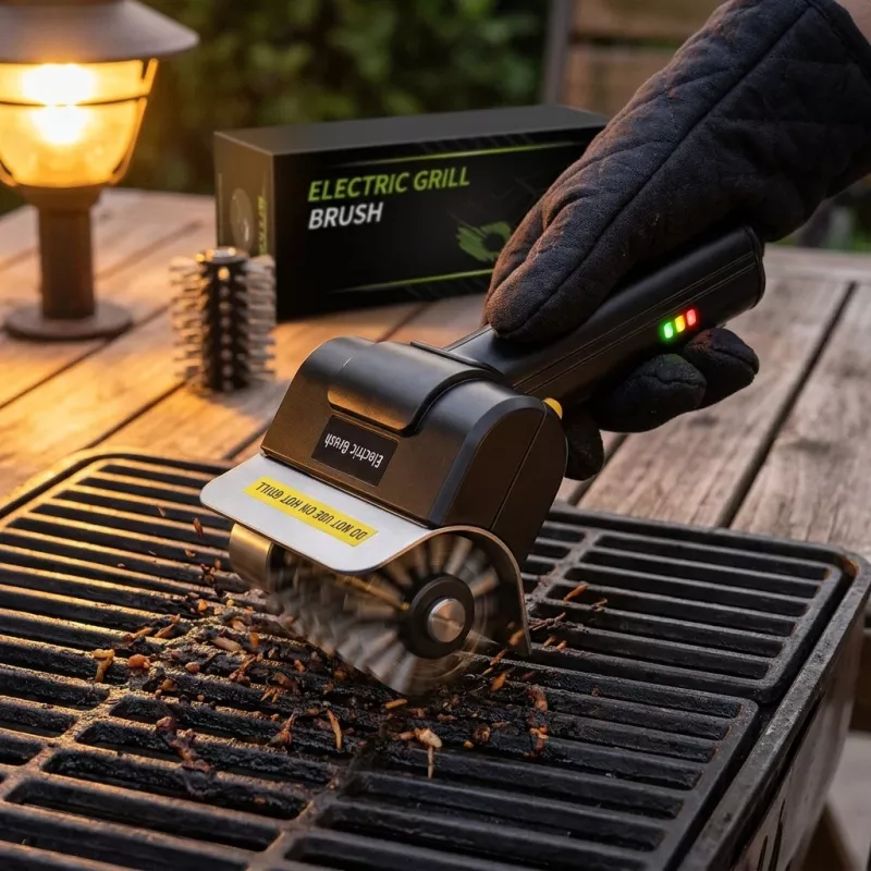 Powerlink by Extralink CleanGrill 360 elektrická kefa na čistenie grilu USB-C