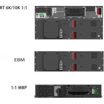PowerWalker On-Line 10000VA Rack UPS ICR IoT - 10kW dvojitá konverzia, 3U, hot-swappable batérie