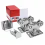 PRESONUS Trolley Package PSG 60.00P.80 pre posuvné brány pre koľajnicu 80x80x5 mm