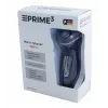 PRIME3 SRS11 pánsky rotačný holiaci strojček s pop-up zastrihávačom, čierna/strieborná