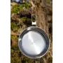 Primus Cookset Campfire Pot Set L - 2-dielny nerezový kempingový riad s pokrievkou s cedníkom, celková kapacita 4,8 l