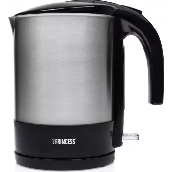 Princess 2892 elektrická rýchlovarná kanvica 1,7L 2200W čierna plast nerez s ukazovateľom hladiny vody a ochranou proti prehriatiu 01.236039.01.001