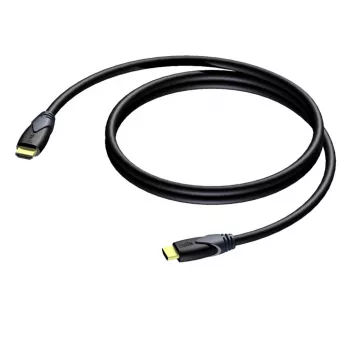 PROCAB CLV100/10 High Speed HDMI kábel s Ethernetom 10m čierny 4K 30Hz pozlátené konektory