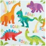 Procos Dino Party 2-vrstvové papierové servítky 33x33 cm, 20 ks, viacfarebné 97976