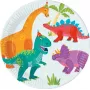 Procos Dino Party papierové taniere 23cm balenie 8 ks 97973