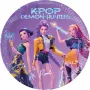 PROCOS K-Pop Demon Hunters papierové taniere 23 cm balenie 8 ks (98638)