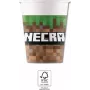 Procos Minecraft párty papierové poháre 250 ml balenie 8 ks 95442