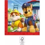 Procos Paw Patrol dvojvrstvové papierové obrúsky, balenie 20 ks, 33x33 cm, viacfarebné 95599