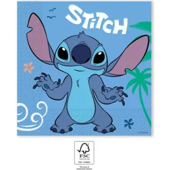 Procos Stitch & Angel 2-vrstvové papierové servítky 20 ks 33x33cm (96796)