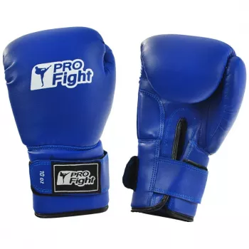 Profight boxerské rukavice Dragon Leather modré 10 oz