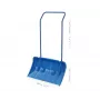 PROSPERPLAST PP. dvojitá lopata Arctic Blue 80cm snehová lopata s oceľovou rúčkou