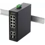 PULSAR ISFG108 priemyselný PoE switch (8xPoE, 2x SFP, neřízený, 240W)