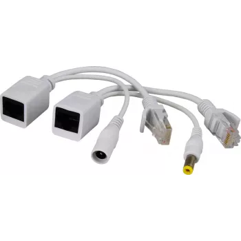 Pulsar P-POE1 pasívna PoE adaptérová sada s RJ45 konektormi