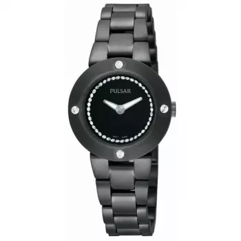 Pulsar PTA407X1 dámske quartz analógové hodinky 27mm oceľové strieborný ciferník