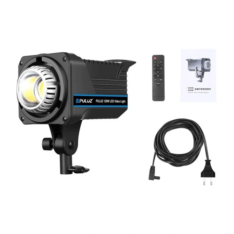 Puluz 120 W LED štúdiové svetlo s ovládaním teploty farieb a diaľkovým ovládačom