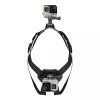 PULUZ hrudný postroj pre psov pre akčné kamery (GoPro, Insta360, DJI Action) - čierny