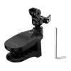 PULUZ držiak na prilbu pre akčné kamery (DJI Action, GoPro Hero) čierny