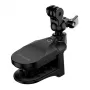 PULUZ držiak na prilbu pre akčné kamery (DJI Action, GoPro Hero) čierny