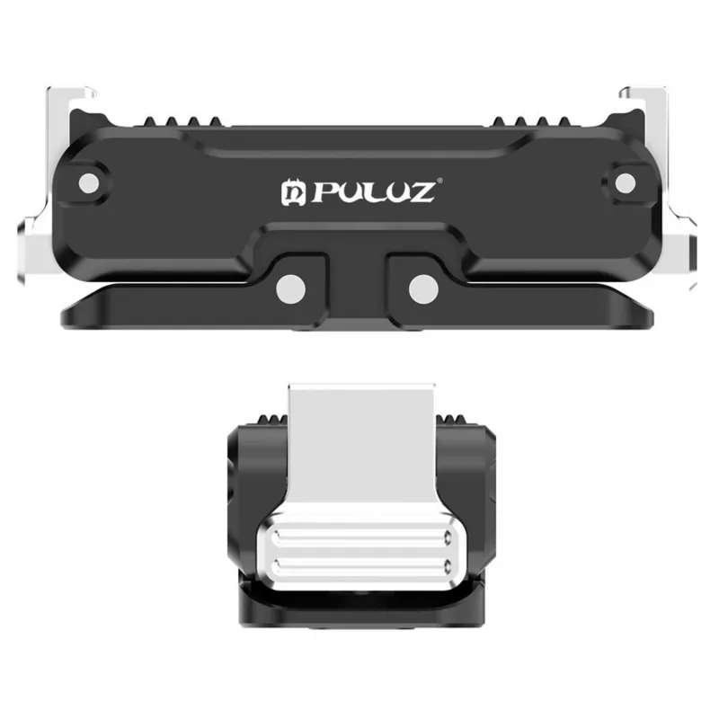 PULUZ magnetický kovový držiak pre DJI Osmo Pocket 2 (čierny)