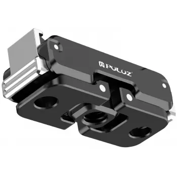 PULUZ magnetický kovový držiak pre DJI Osmo Pocket 2 (čierny)