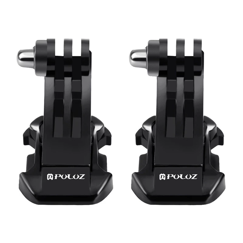 PULUZ PU20 J-Hook držiak pre akčné kamery (DJI, GoPro, Insta360) balenie 2 ks