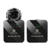 PULUZ PU3153B bezdrôtový lavalier mikrofón 1 TX + 1 RX, 2,4 GHz, USB-C, omnidirekcionálny kondenzátor, potlačenie šumu, Plug-and-Play pre Android a PC