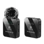 PULUZ PU3153B bezdrôtový lavalier mikrofón 1 TX + 1 RX, 2,4 GHz, USB-C, omnidirekcionálny kondenzátor, potlačenie šumu, Plug-and-Play pre Android a PC