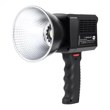PULUZ PU4119B 60W 2500K-6500K bi-color COB LED štúdiové svetlo (čierna)