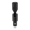 PULUZ PU425 USB-C lavalier mikrofón s 1,5 m káblom, omnidirekcionálny, Plug-and-Play