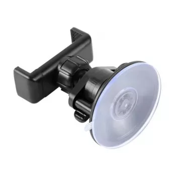 PULUZ PU537B držiak na smartfón s prísavkou a 360-stupňovým otáčaním, univerzálny držiak do auta na palubnú dosku a čelné sklo, čierna