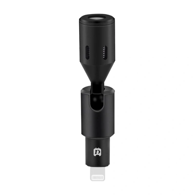 PULUZ PU615B Lightning kondenzátorový mikrofón s omnidirekčnou charakteristikou pre iOS zariadenia