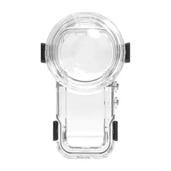 PULUZ PU760T vodotesné puzdro (60 m) s rýchloupínacím držiakom pre Insta360 X5 (transparentné)