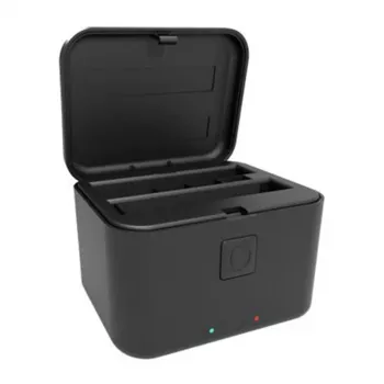 Puluz PU765B nabíjacie puzdro pre Insta360 X5 – 3-násobné nabíjačky batérií a úložná krabica (čierna)