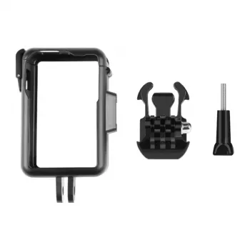 PULUZ PU883B magnetický adaptér rýchloupínacej držiak pre DJI Osmo Action 5 Pro/4/3 (čierny)