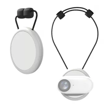 Puluz PU889W magnetický držiak pre Insta360 GO 3 / GO 3S (biela) - bezpečný držiak na akčnú kameru