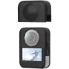 PULUZ PU783B silikónový kryt objektívu pre DJI Osmo 360, čierny